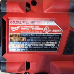 HOUSTON LOCATION - AS-IS Milwaukee FUEL Gen-2 18V Lithium-Ion Brushless Cordless Mid Torque 1/2 in. Impact Wrench w/Friction Ring (Tool-Only)
