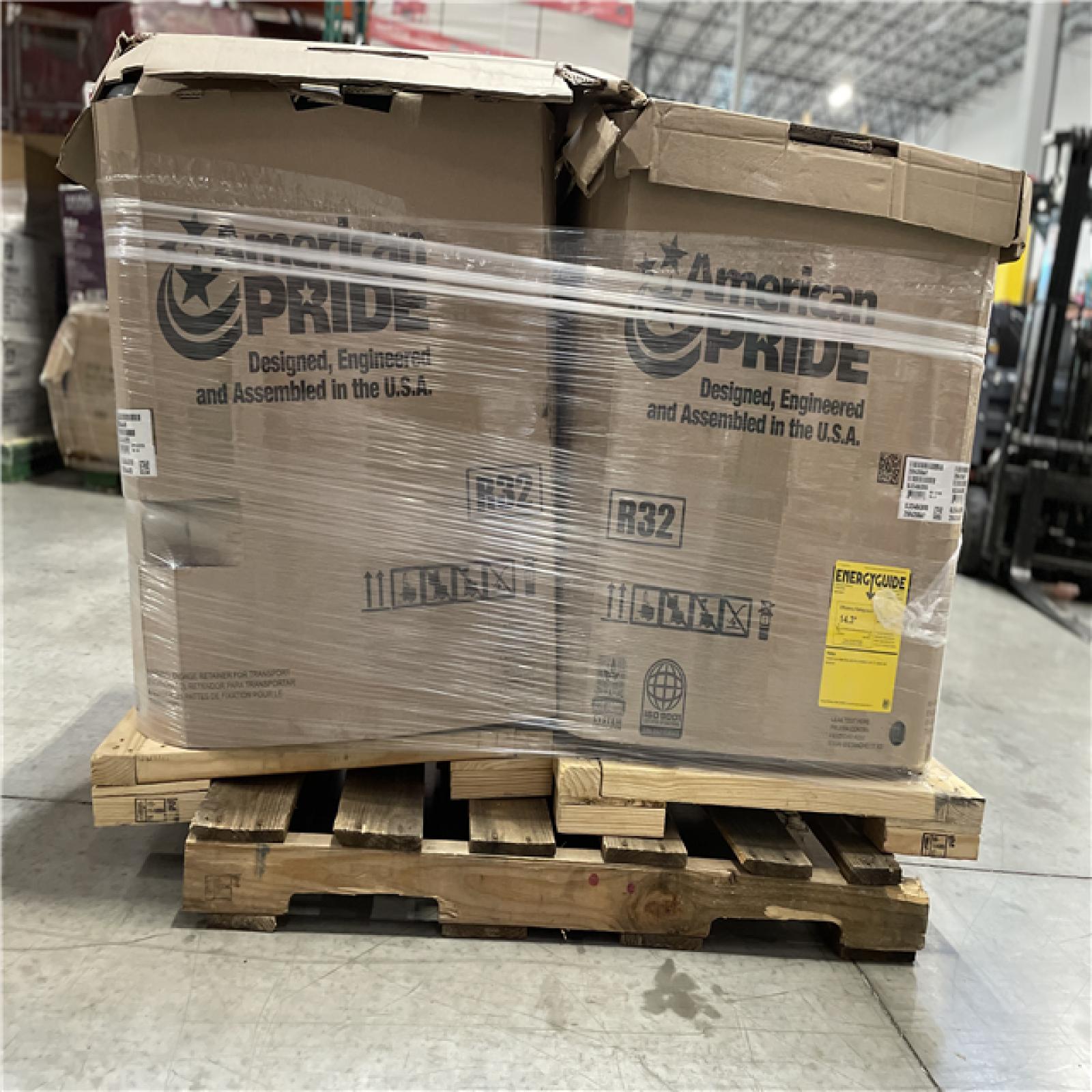 DALLAS LOCATION- GOODMAN 2.5 TON 14.3-15.2 SEER2 CONDENSER PALLET(2 UNITS)