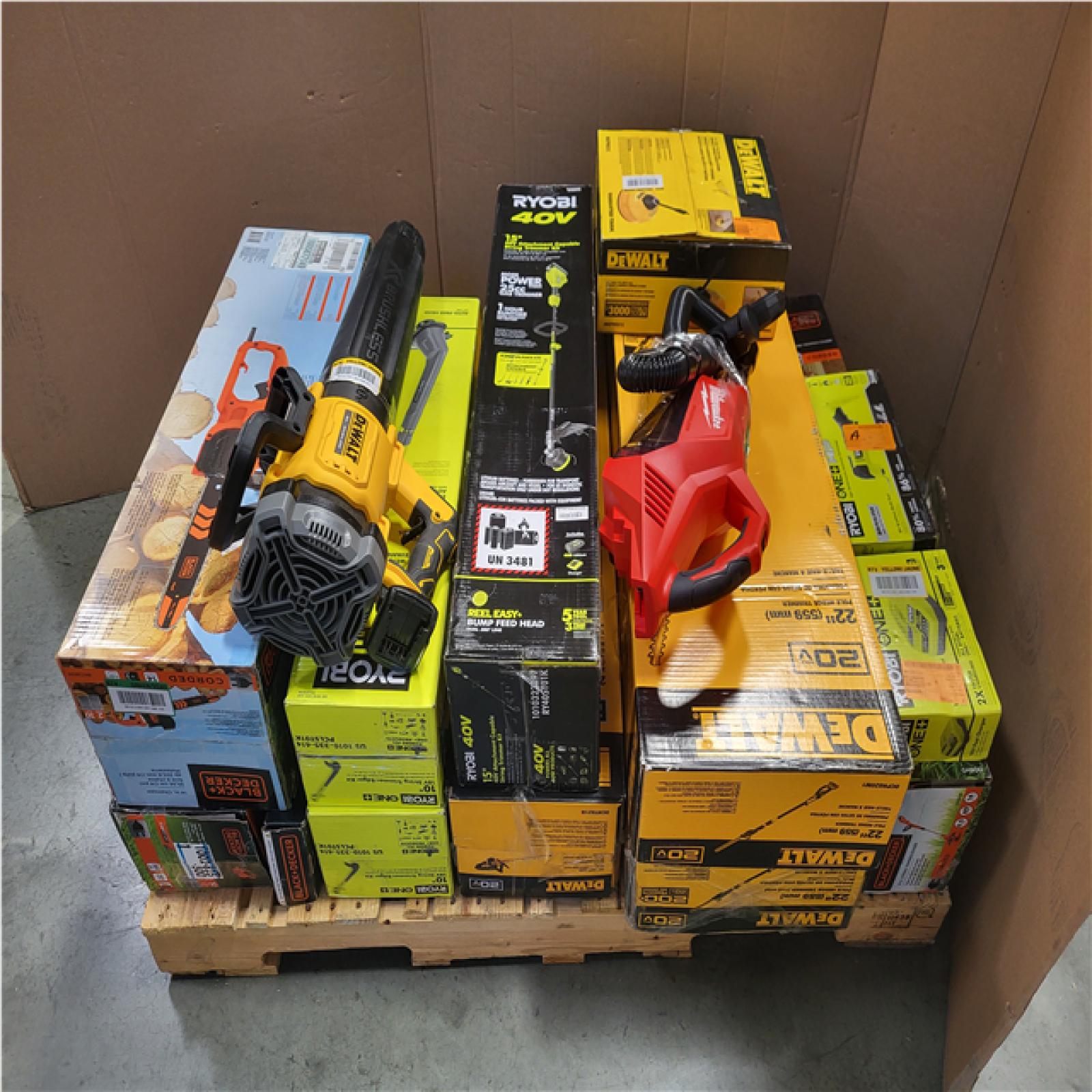 CALIFORNIA AS-IS TOOL PALLET