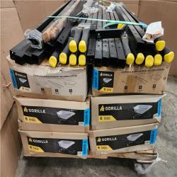 Phoenix AS-IS Gorilla 6 cu. ft. PRO Heavy-Duty Steel Tub Wheelbarrow, Steel Braces and Handles, Easy Pivot/Dump Design, 16 in. Pneumatic Wheel Pallet (14-Wheelbarrow)
