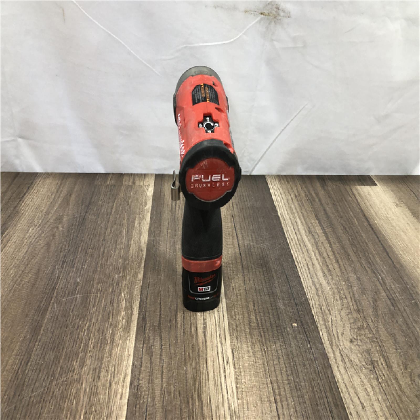 AS-IS Milwaukee FUEL SURGE 12V Lithium-Ion Brushless Cordless 1/4 in. Hex Impact Driver Compact Kit
