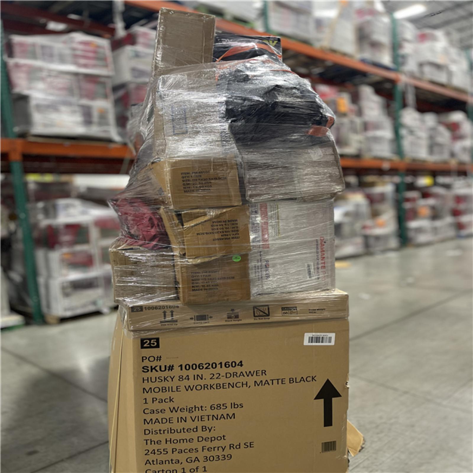 DALLAS LOCATION- AS-IS HOME IMPROVEMENT PALLET