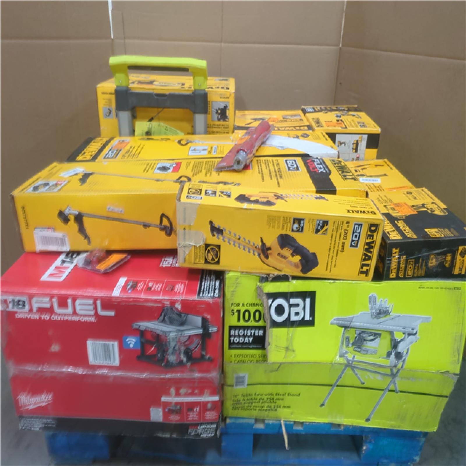 CALIFORNIA AS-IS TOOL PALLET
