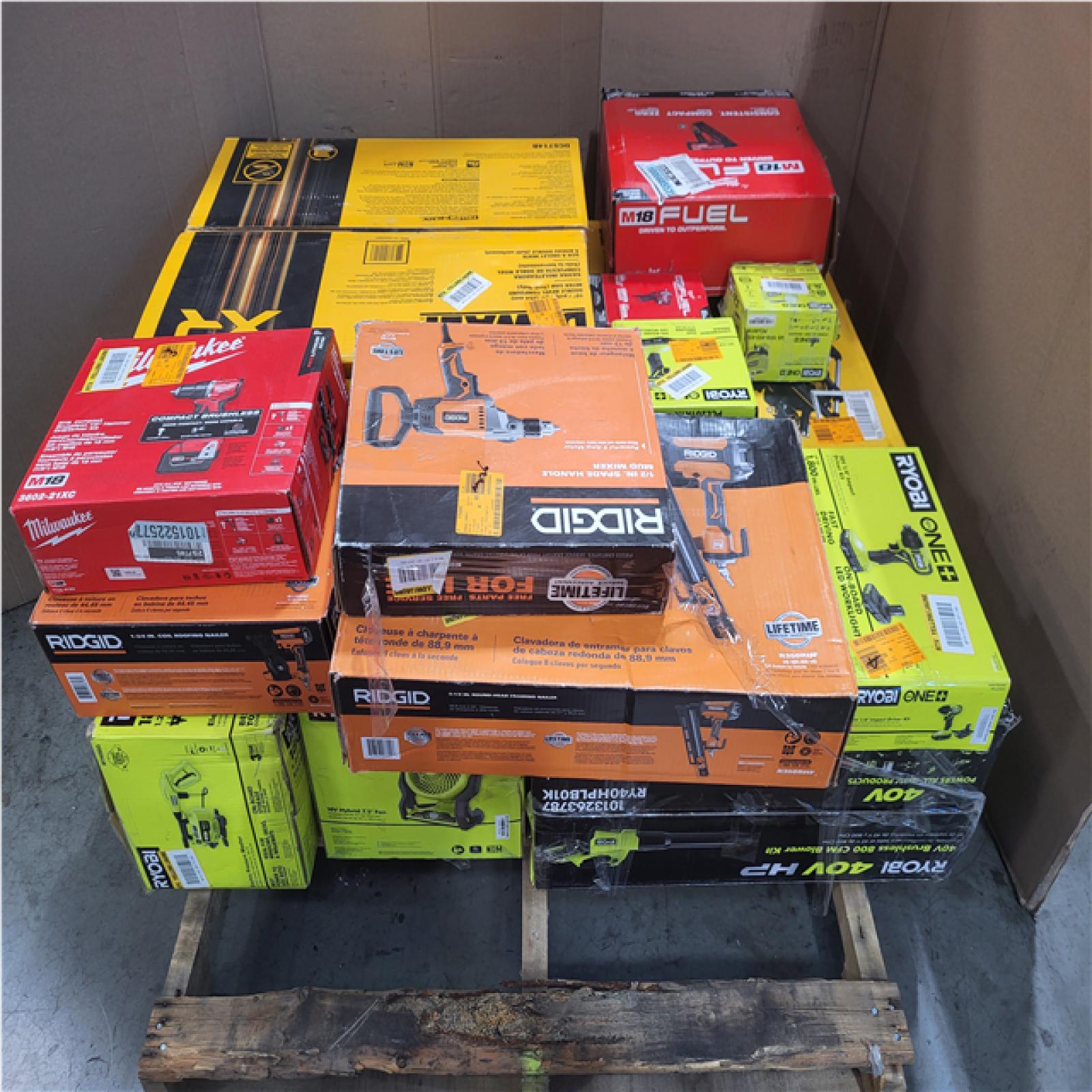 CALIFORNIA AS-IS TOOL PALLET