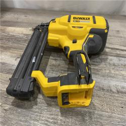 AS-IS DEWALT 20V MAX XR Lithium-Ion Electric Cordless 18-Gauge Brad Nailer (Tool Only)