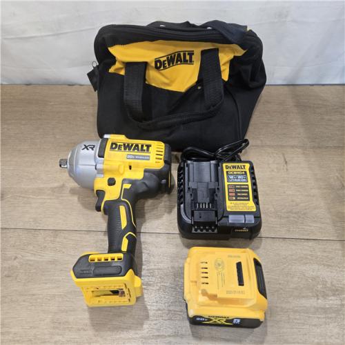 AS-IS DEWALT 20V MAX Cordless 1/2 in. Impact Wrench Kit
