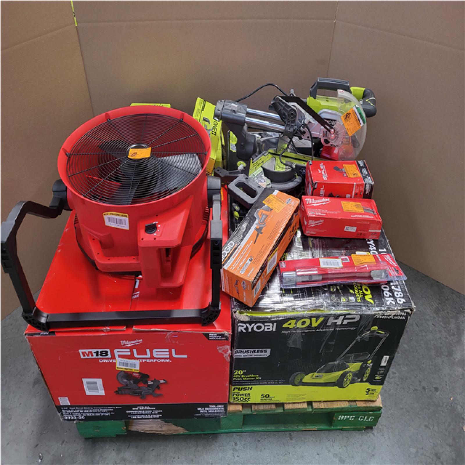 CALIFORNIA AS-IS TOOL PALLET