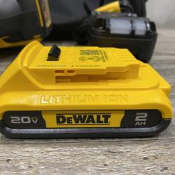 AS-IS DEWALT 20V MAX XR Lithium-Ion Cordless 18-Gauge Narrow Crown Stapler Kit