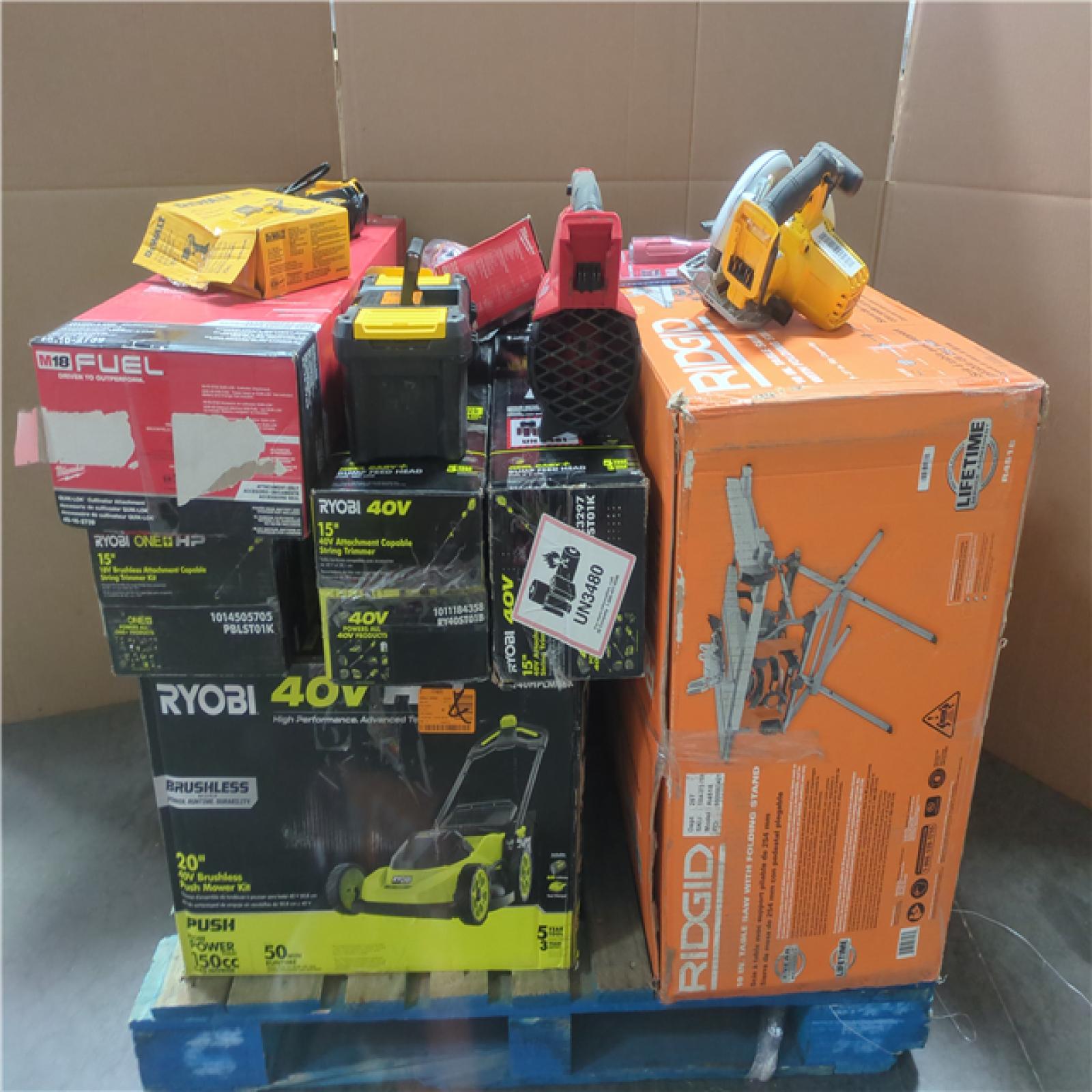 CALIFORNIA AS-IS TOOL PALLET