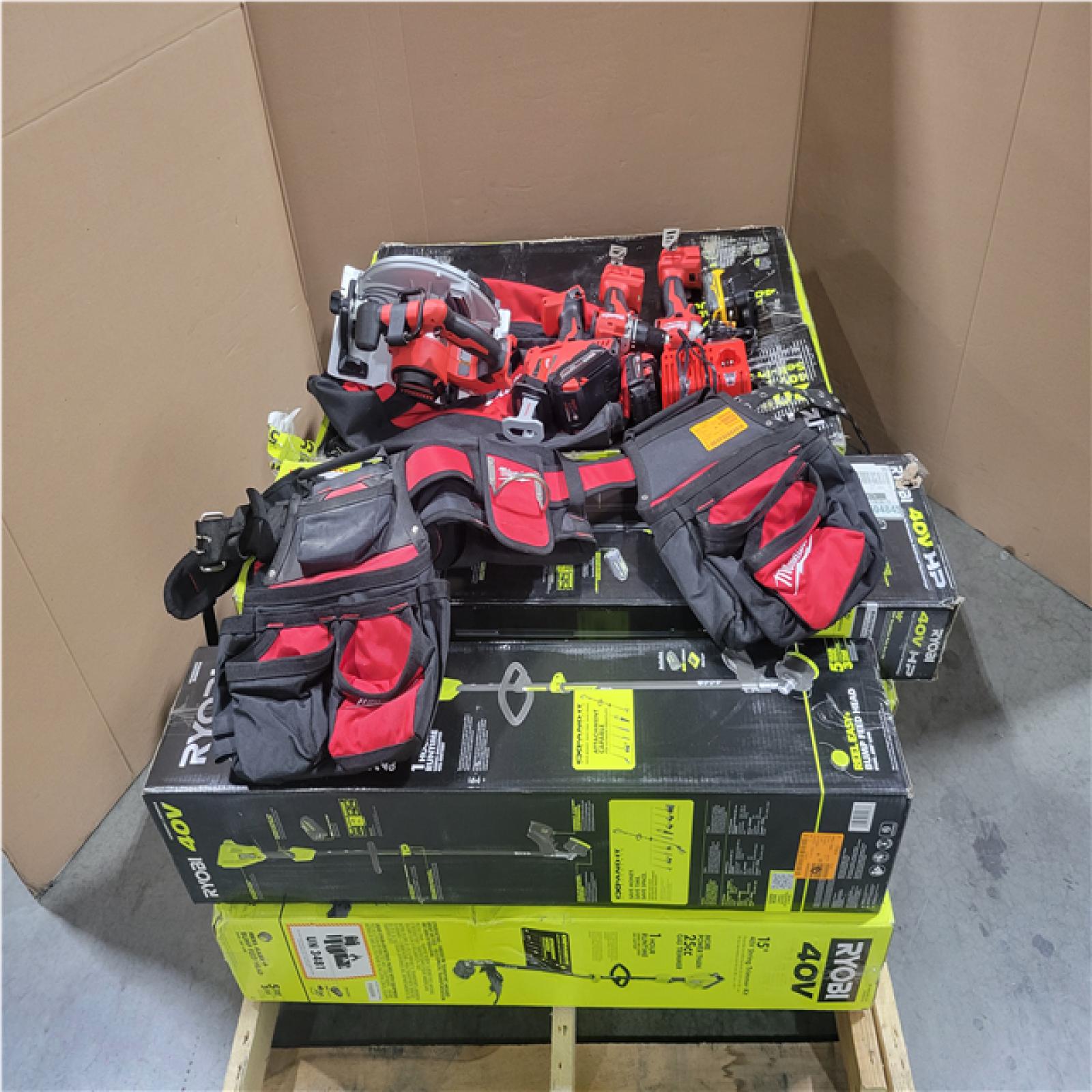 CALIFORNIA AS-IS TOOL PALLET