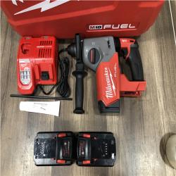 AS-IS Milwaukee FUEL 18V Lithium-Ion Brushless 1 in. Cordless SDS-Plus Rotary Hammer Kit