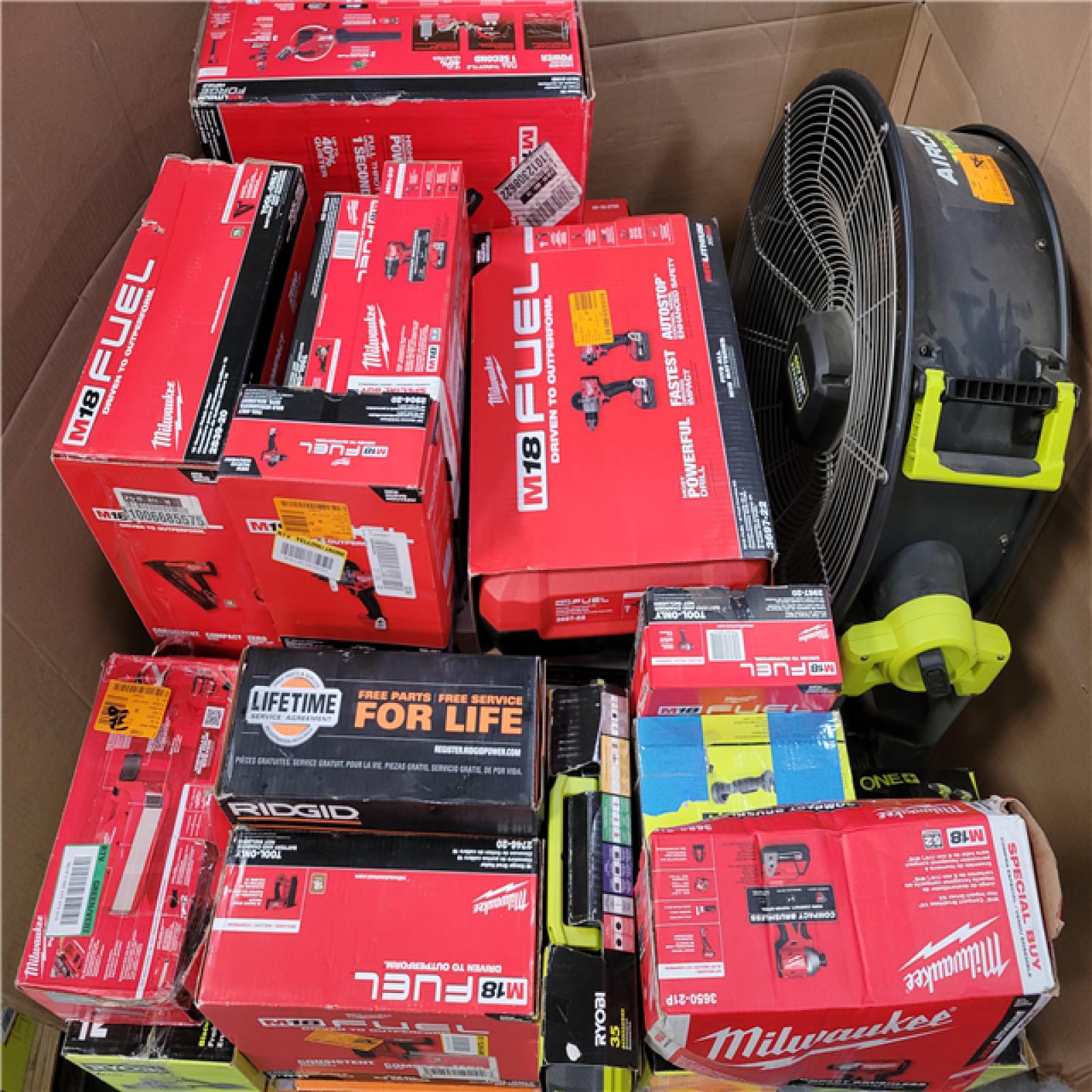 CALIFORNIA AS-IS TOOL PALLET