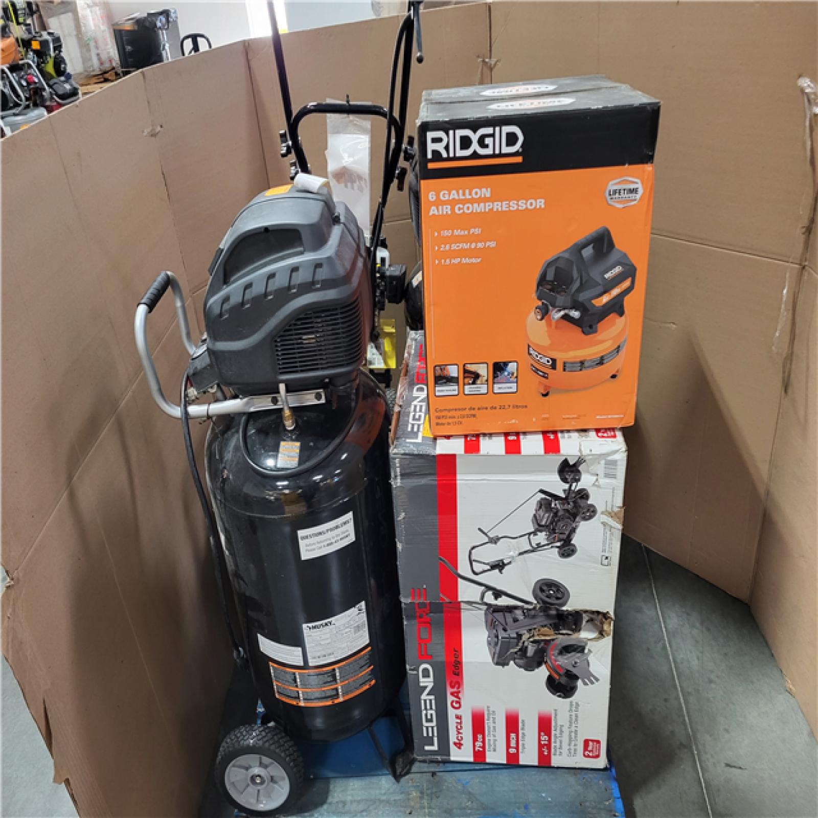 CALIFORNIA AS-IS OUT-DOOR POWER EQUIPMENT