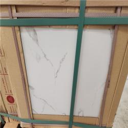 Phoenix NEW Matte Calcutta 18 in. x 18 in. Glazed Ceramic Floor and Wall Tile (491 sq. ft. (24 Case)