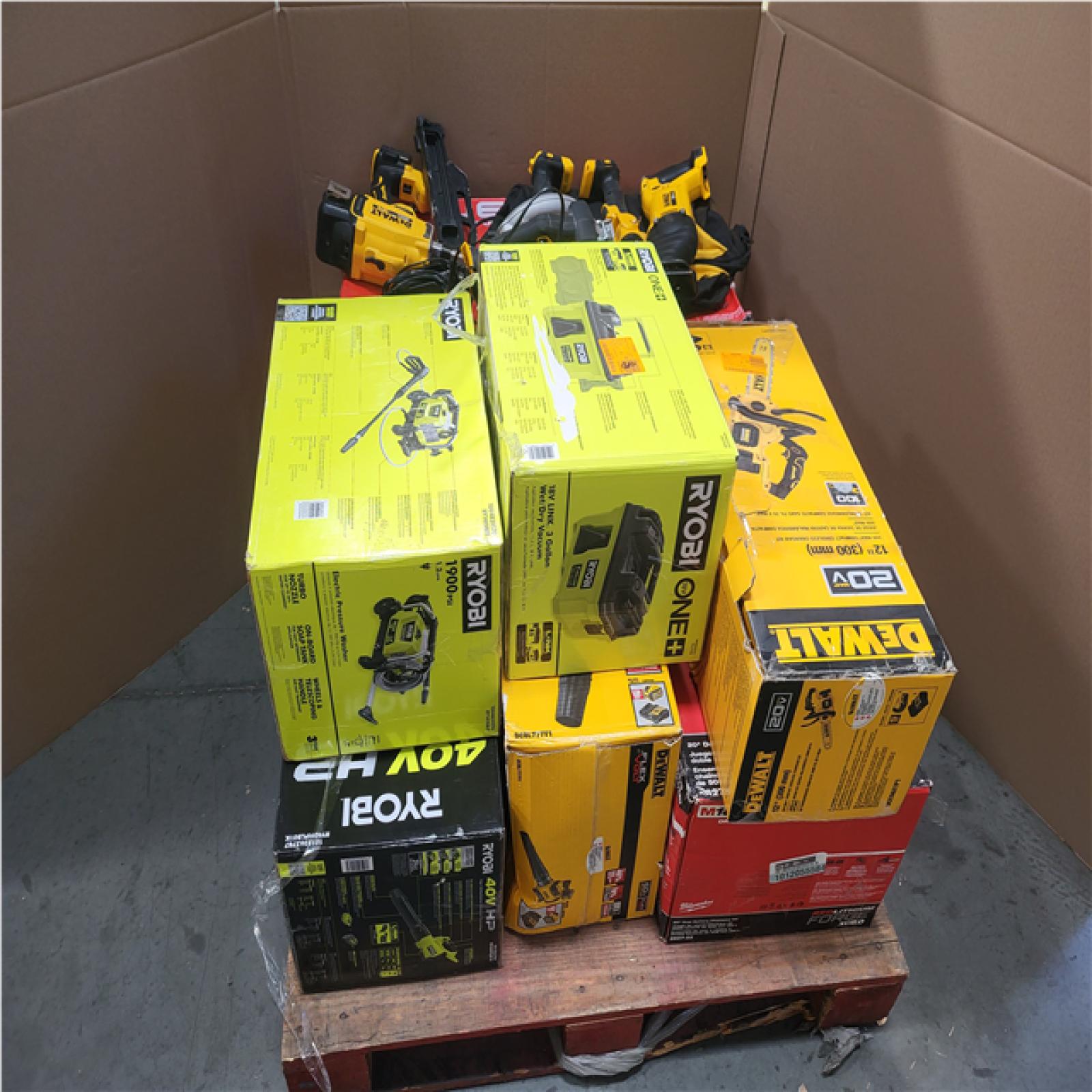 CALIFORNIA AS-IS TOOL PALLET
