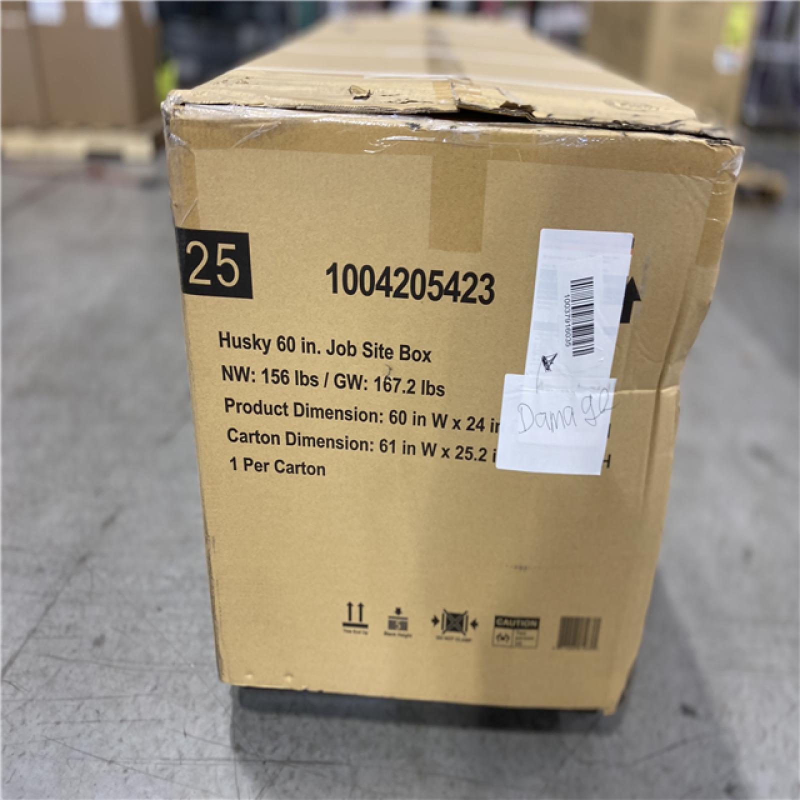 DALLAS LOCATION - Husky 60 in job site box