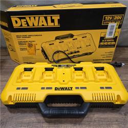 AS-IS DEWALT 12V/20V/60V MAX 4-Port Lithium-Ion Battery Charger