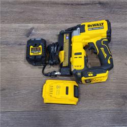 AS-IS DEWALT ATOMIC 20V MAX Lithium Ion Cordless 23 Gauge Pin Nailer Kit with 2.0Ah Battery and Charger