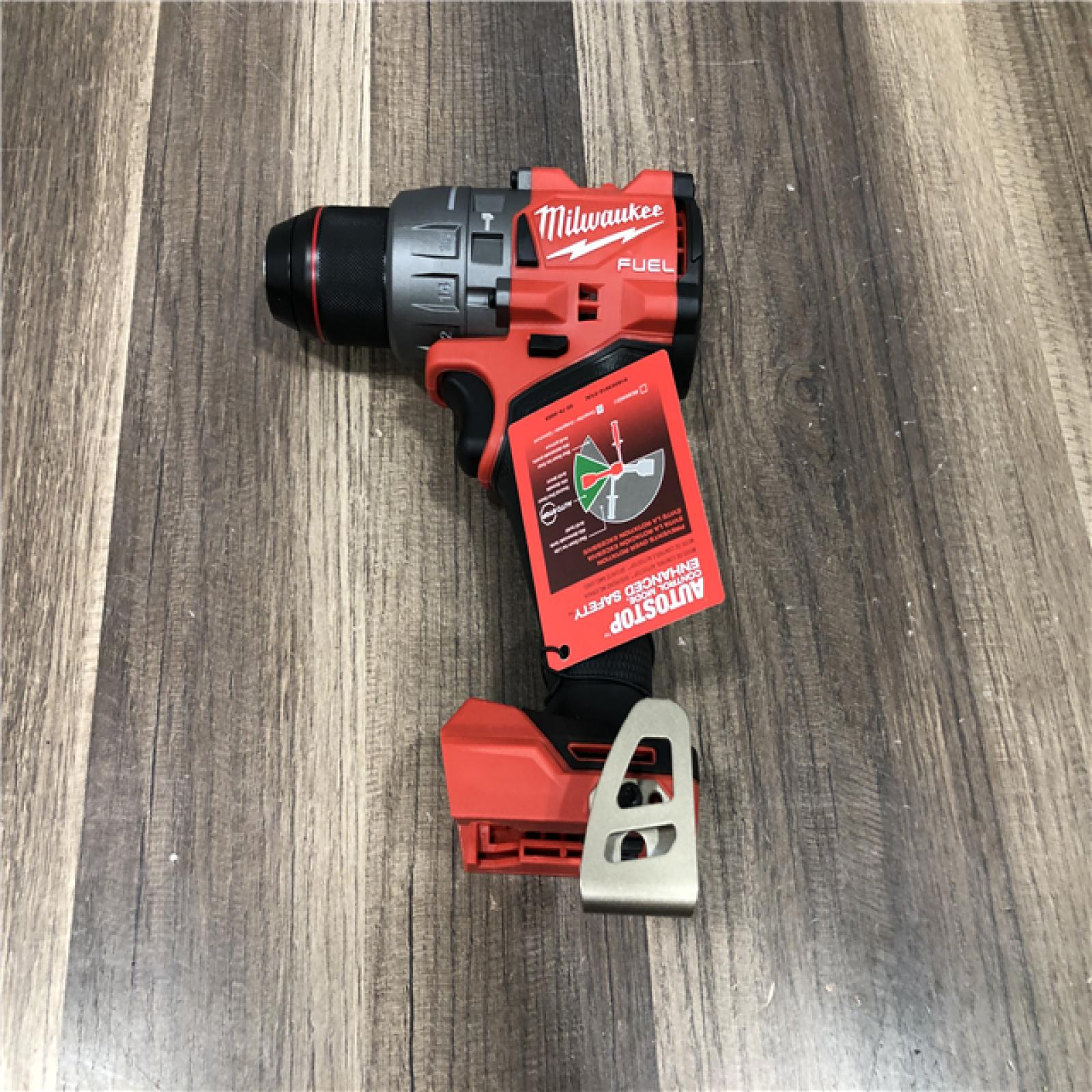 AS-IS Milwaukee FUEL 18V Lithium-Ion Brushless Cordless 1/2 in. Hammer Drill/Driver (Tool-Only)