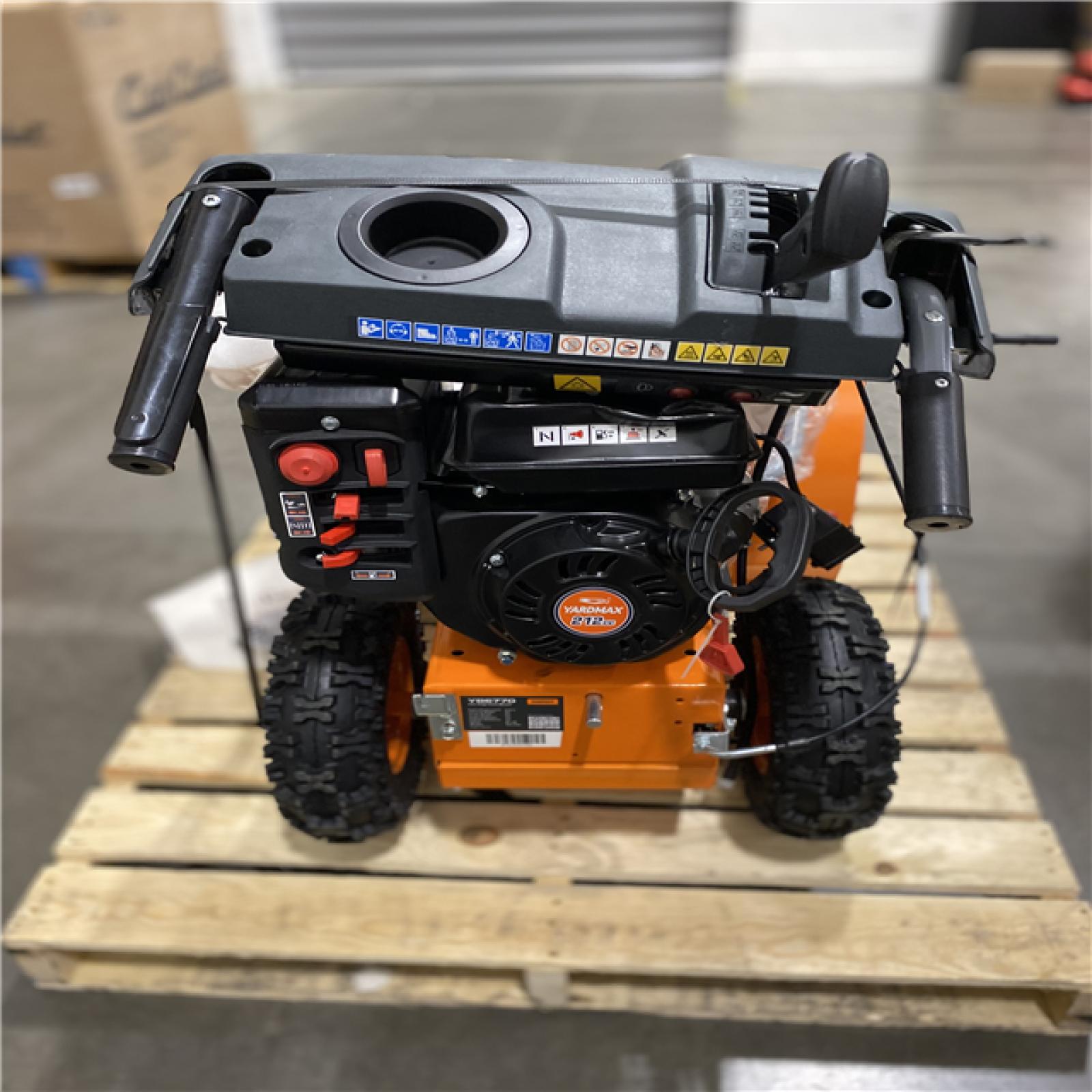 Dallas Location - As-Is YARDMAX 26 Inch Two-Stage Snow Blower