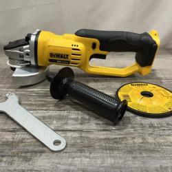 AS-IS DEWALT 20V MAX Cordless 4.5 in. - 5 in. Angle Grinder (Tool Only)