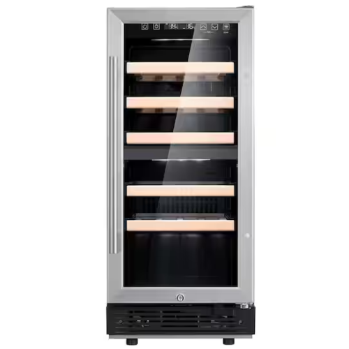 DALLAS LOCATION- VISSANI 15 in. W 27-Bottle Dual Zone Wine Cooler in Stainless Steel Pallet (4 UNITS)
