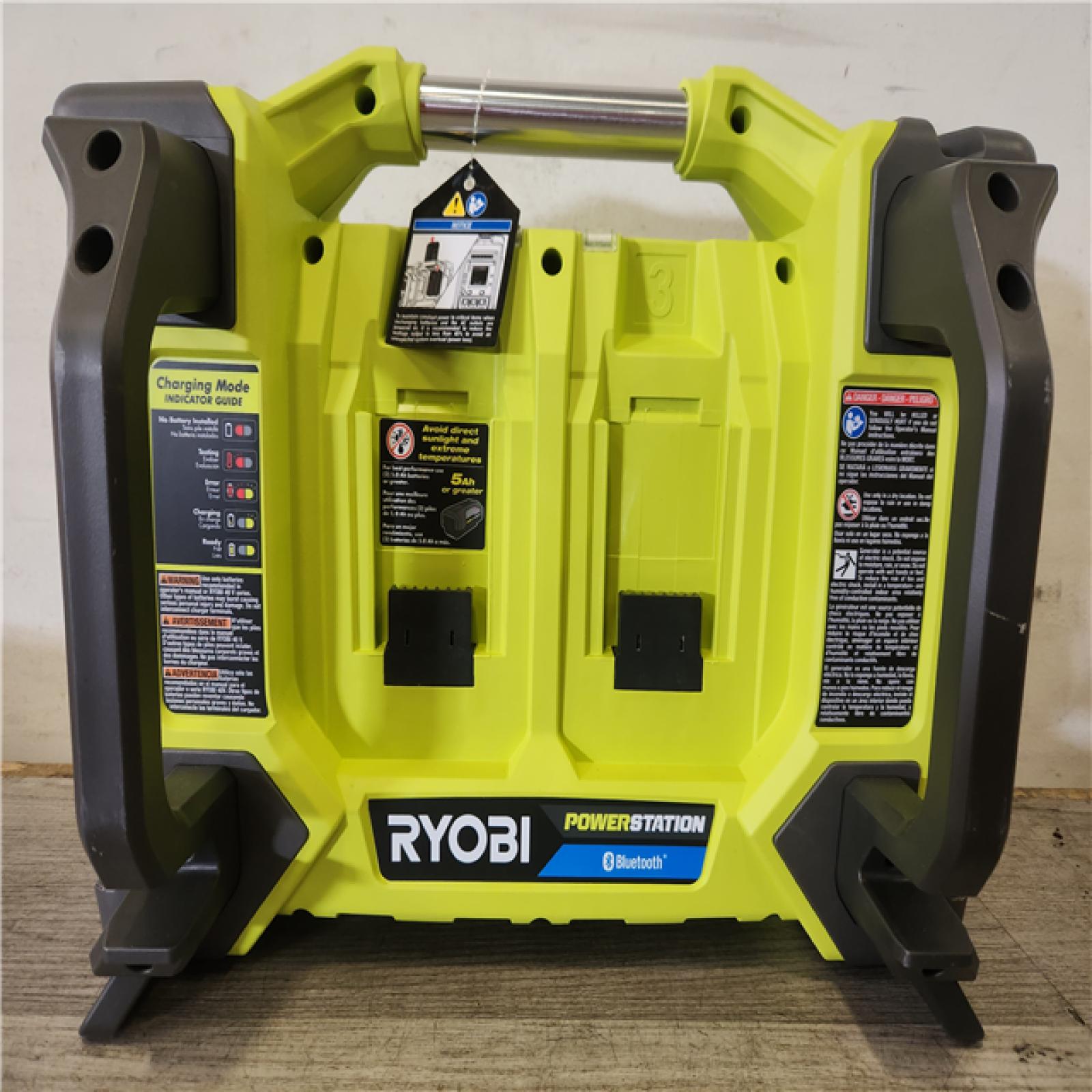Phoenix NEW RYOBI 40V 1800-Watt Portable Battery Inverter Power Station and 4-Port Charger (Tool Only)