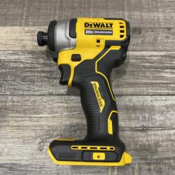 AS-IS DEWALT Atomic 20V Max Lithium-Ion Brushless Cordless Compact 1/4 in. Impact Driver Kit