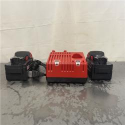 AS-IS- M18 18-Volt Lithium-Ion XC Starter Kit with Two 5.0Ah Batteries and Charger