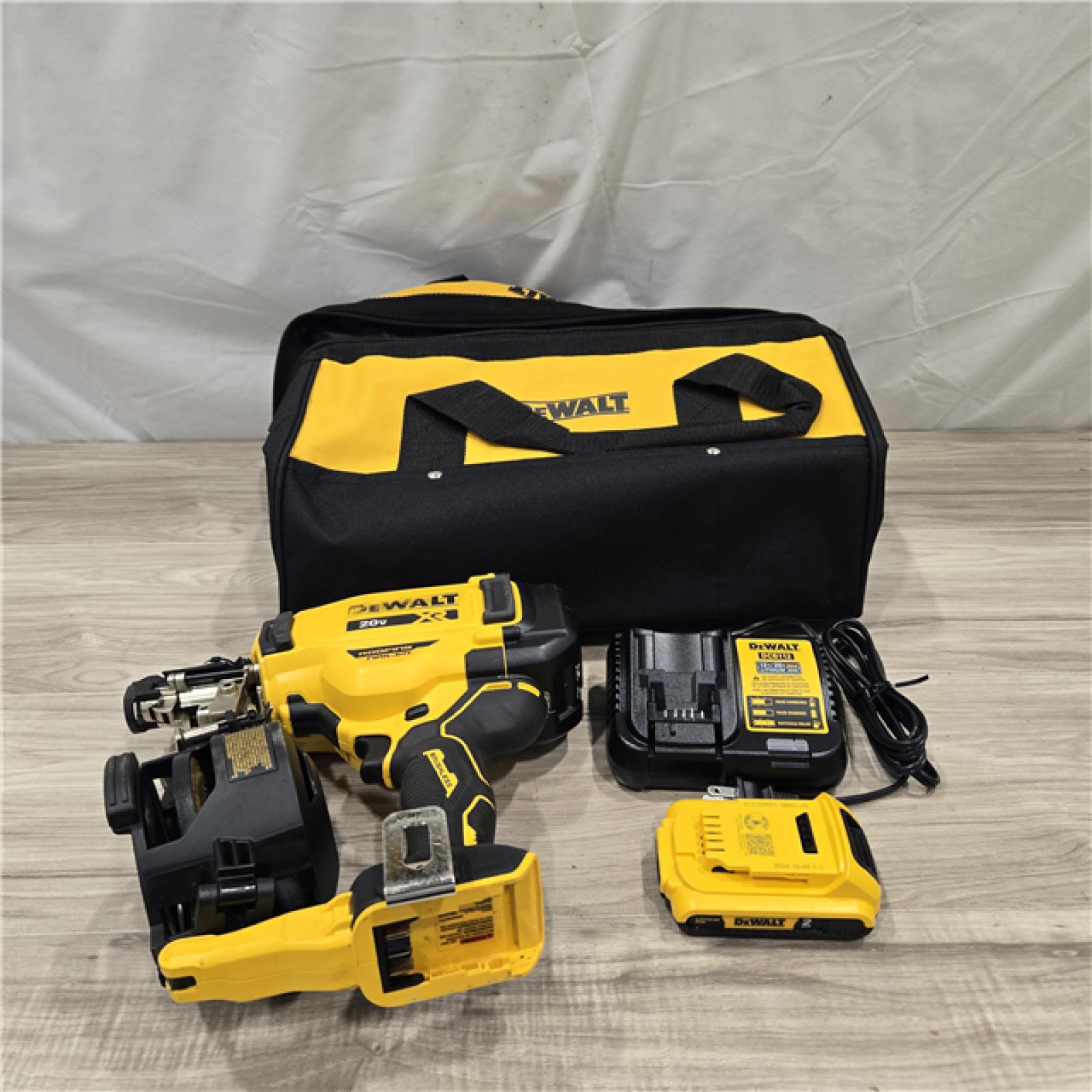 AS-IS DEWALT Roofing Nailer Cordless Kit