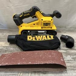 AS-IS DEWALT 20V MAX* XR Brushless Cordless Belt Sander (Tool-Only)