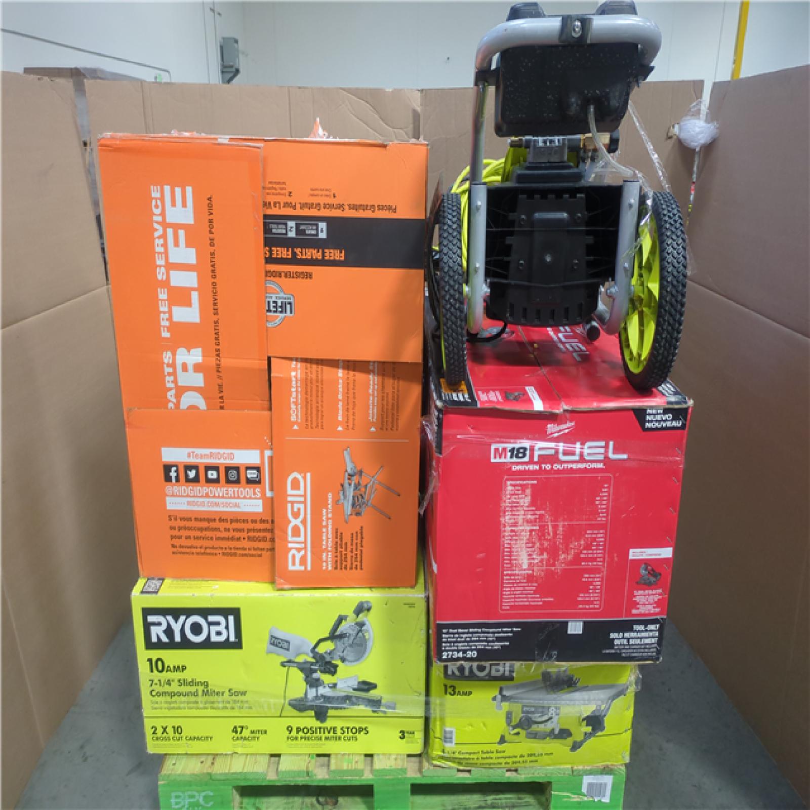 CALIFORNIA AS-IS TOOL PALLET