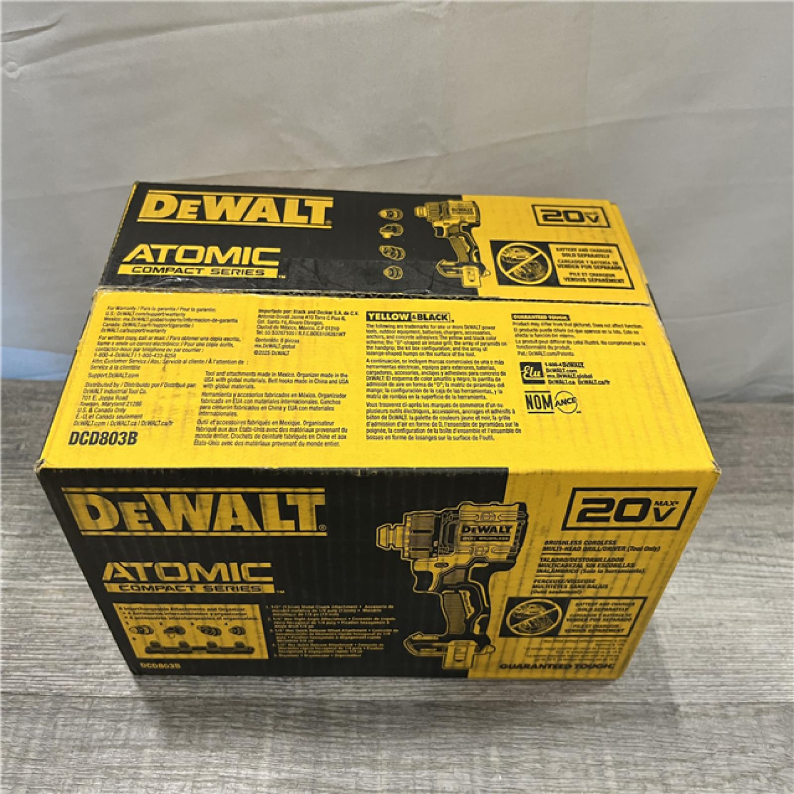NEW - DEWALT ATOMIC 20V MAX 1/2 in. Multi-Head Drill Driver (Tool Only)