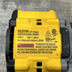 AS-IS DEWALT Atomic 20V Lithium-Ion Cordless Compact 1/2 in. Drill/Driver Kit