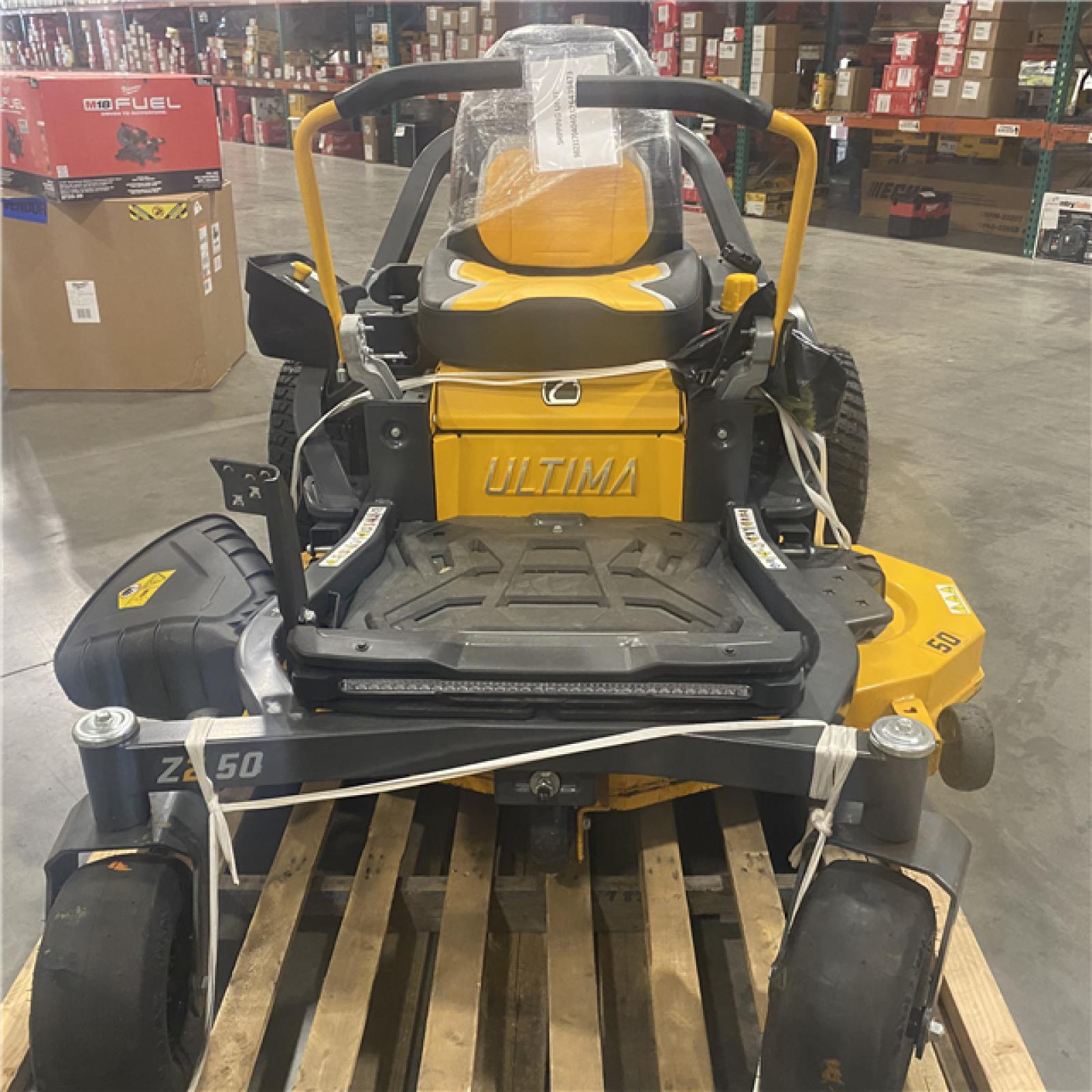 Dallas Location - As-Is Cub Cadet Ultima Z2 50S Gas Zero Turn Riding Mower