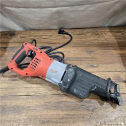AS-IS Milwaukee 6538-21 15.0 Amp Super Sawzall Reciprocating Saw with Carrying Case