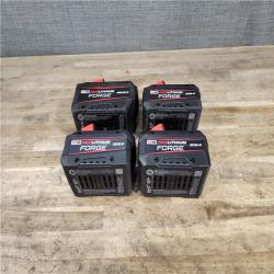 HOUSTON LOCATION - AS-IS MILWAUKEE FORGE BATTERY PACK QTY - 4