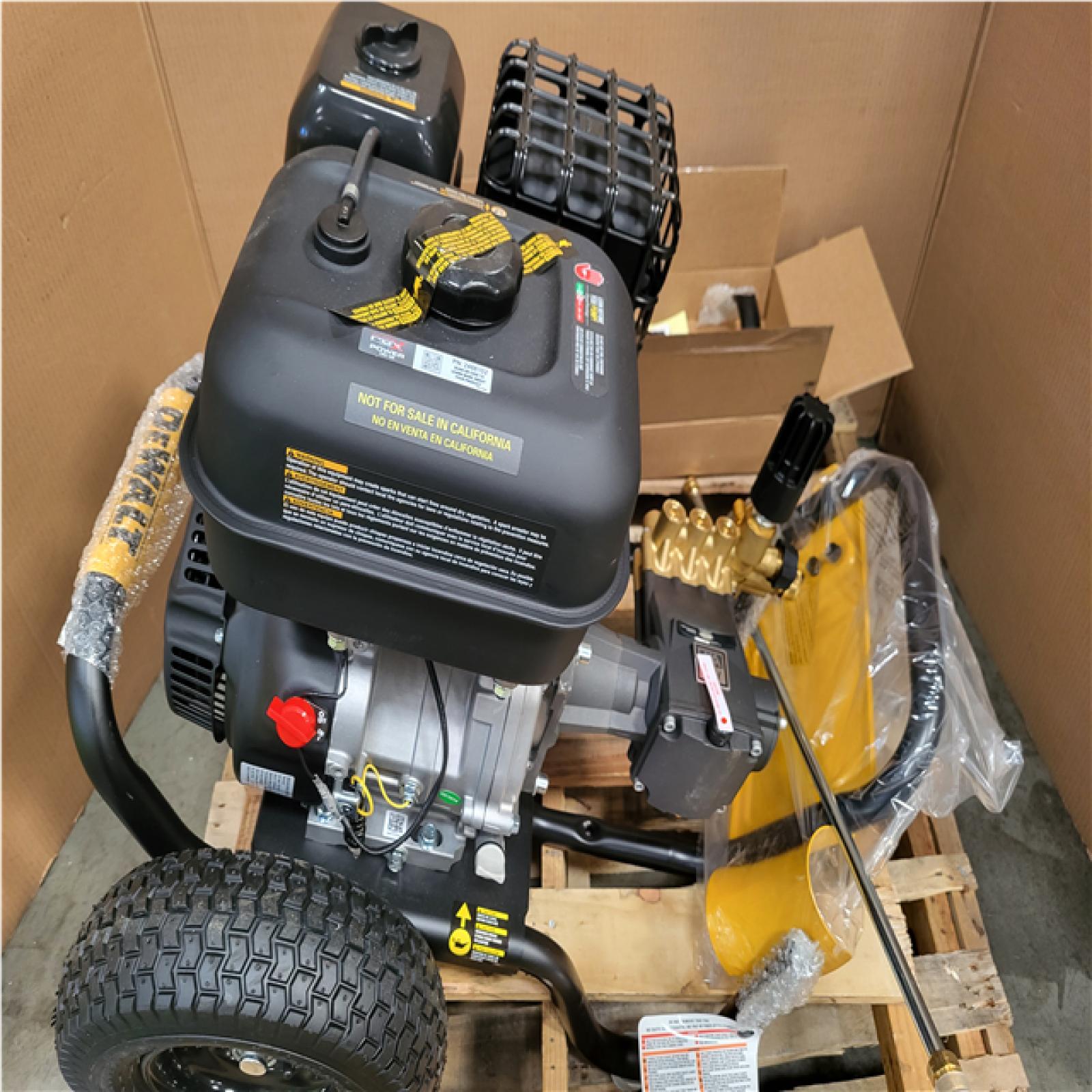 CALIFORNIA AS-IS DEWALT PRESSURE WASHER