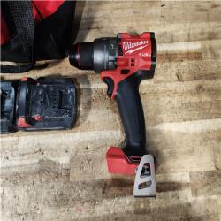 HOUSTON LOCATION - AS - IS Milwaukee FUEL 18V Lithium-Ion Brushless Cordless 1/2 in. Hammer Drill Driver Kit