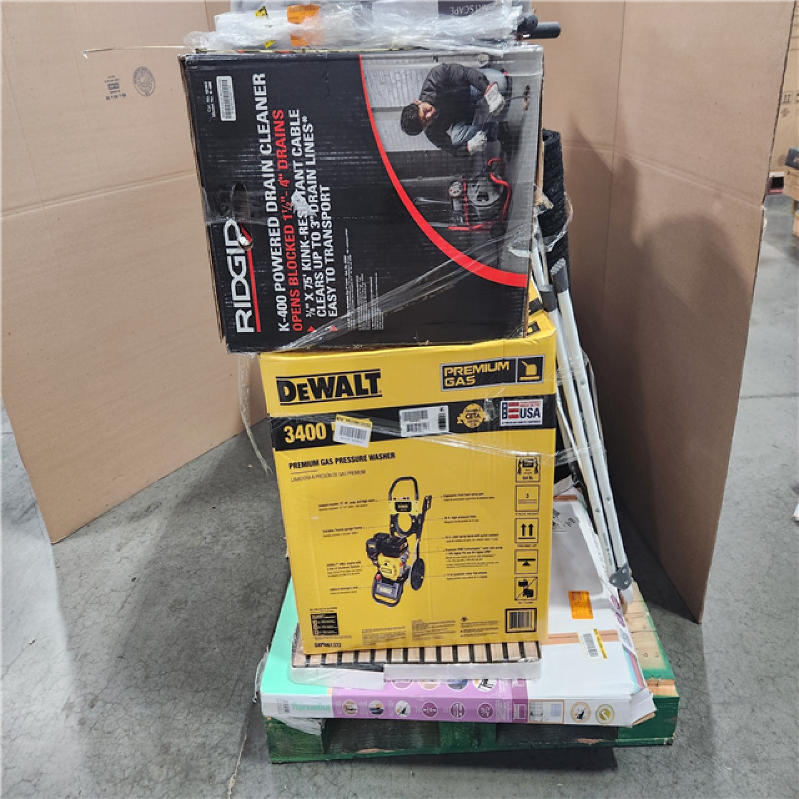 CALIFORNIA AS-IS HOME IMPROVEMENT PALLET