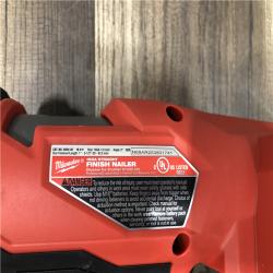 AS-IS Milwaukee FUEL 18-Volt Lithium-Ion Brushless Cordless Gen ll 16-Gauge Straight Finish Nailer (Tool Only)