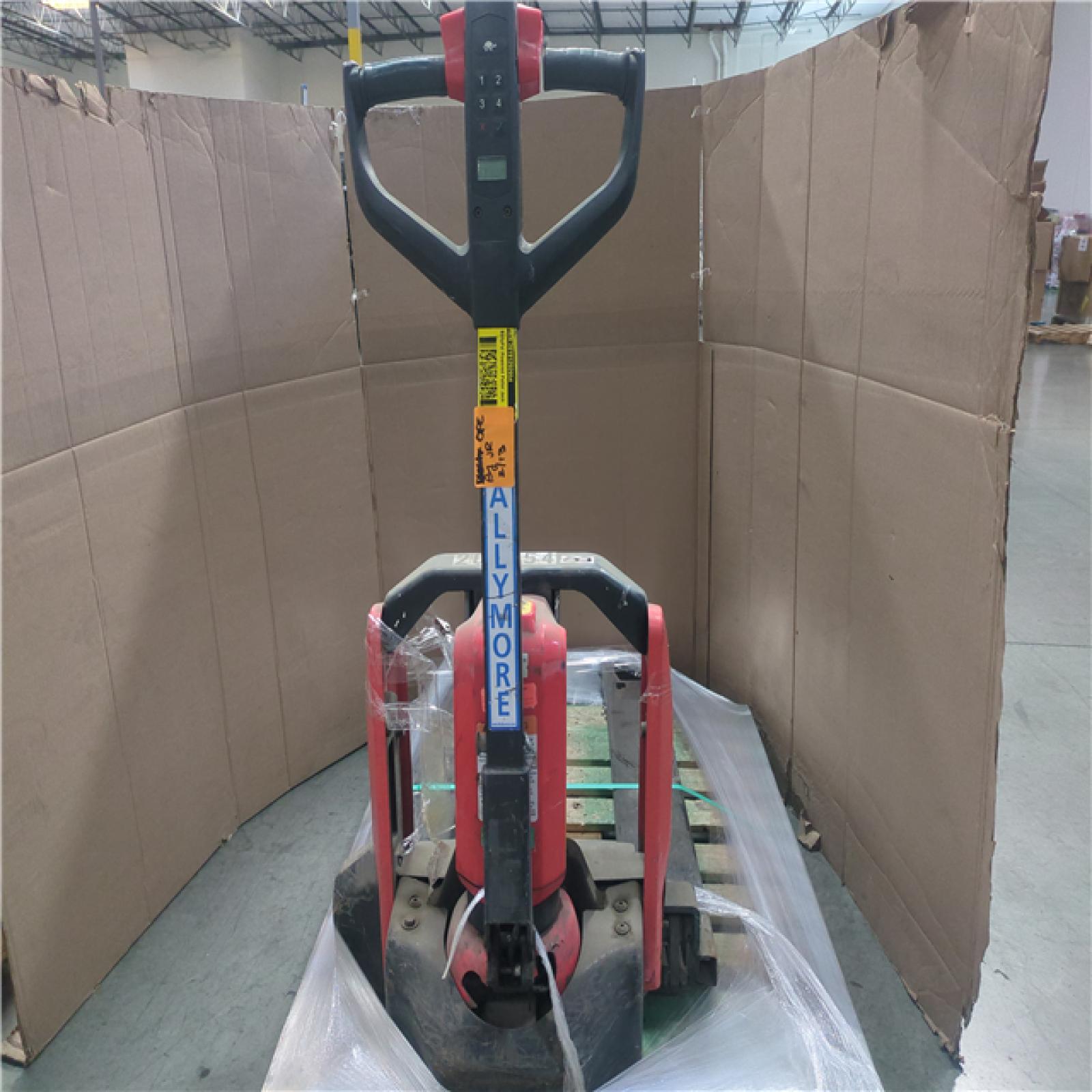 CALIFORNIA AS-IS ELETRIC PALLET JACK