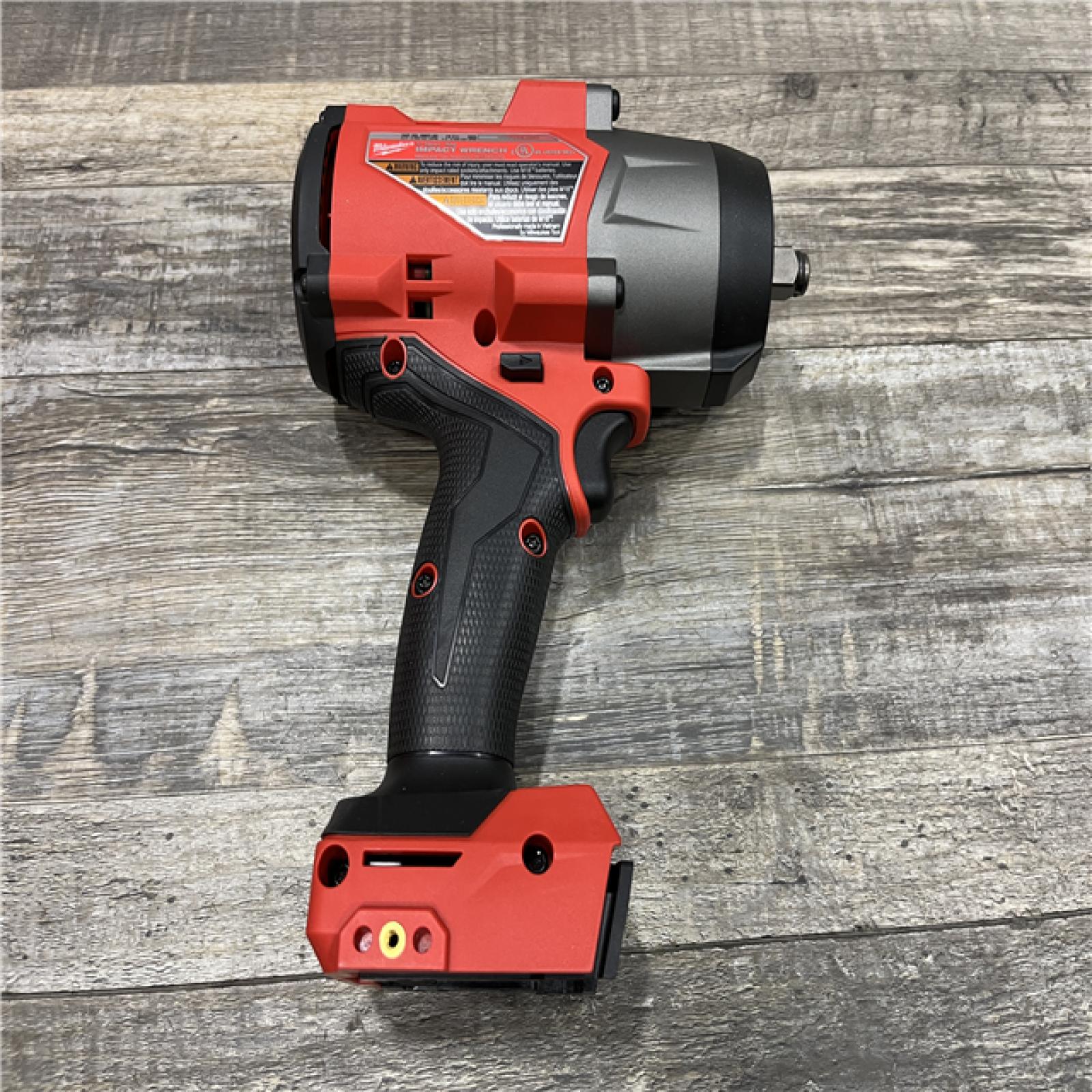 AS-IS Milwaukee FUEL 18V Lithium-Ion Brushless Cordless 1/2 in. Impact Wrench with Friction Ring (Tool-Only)