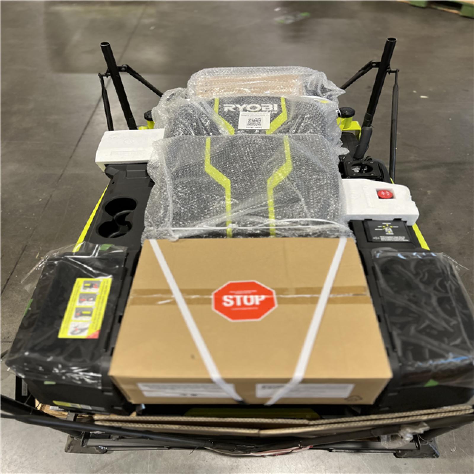 DALLAS LOCATION - NEW! RYOBI 80V HP Brushless 42 in. Battery Electric Cordless Zero Turn Riding Mower (2) 80V Batteries (2) 40V Batteries and Charger