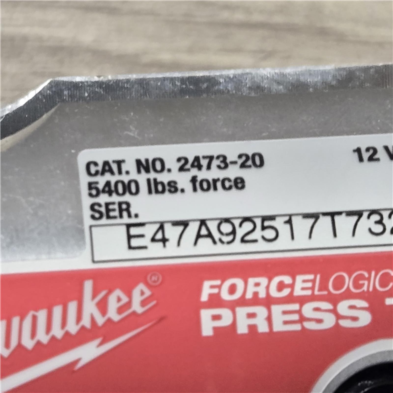 AS-IS MILWAUKEE 12-Volt Lithium-Ion Force Logic Cordless Press Tool Kit