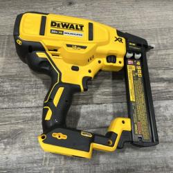 AS-IS DEWALT Cordless 18-Gauge Narrow Crown Stapler (Tool Only)