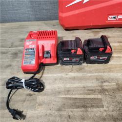 HOUSTON LOCATION - AS-IS MILWAUKEE FUEL 18V Lithium-Ion Brushless Cordless Hammer Drill and Impact Driver Combo Kit