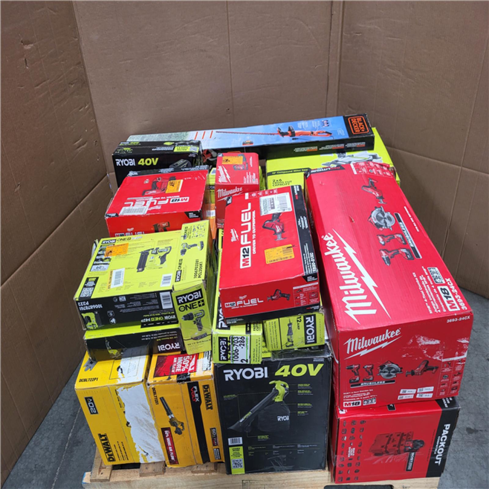 CALIFORNIA AS-IS TOOL PALLET