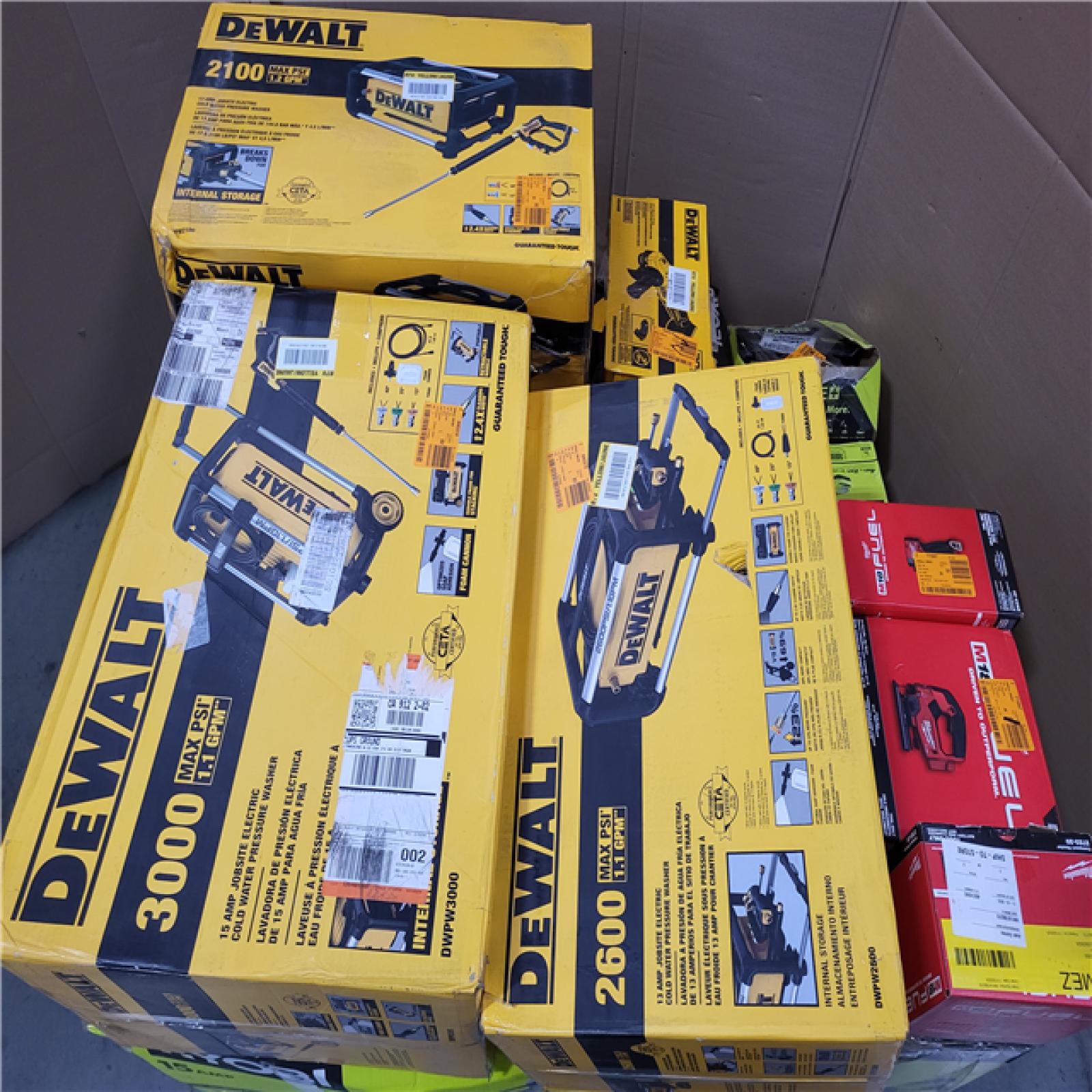 CALIFORNIA AS-IS TOOL PALLET