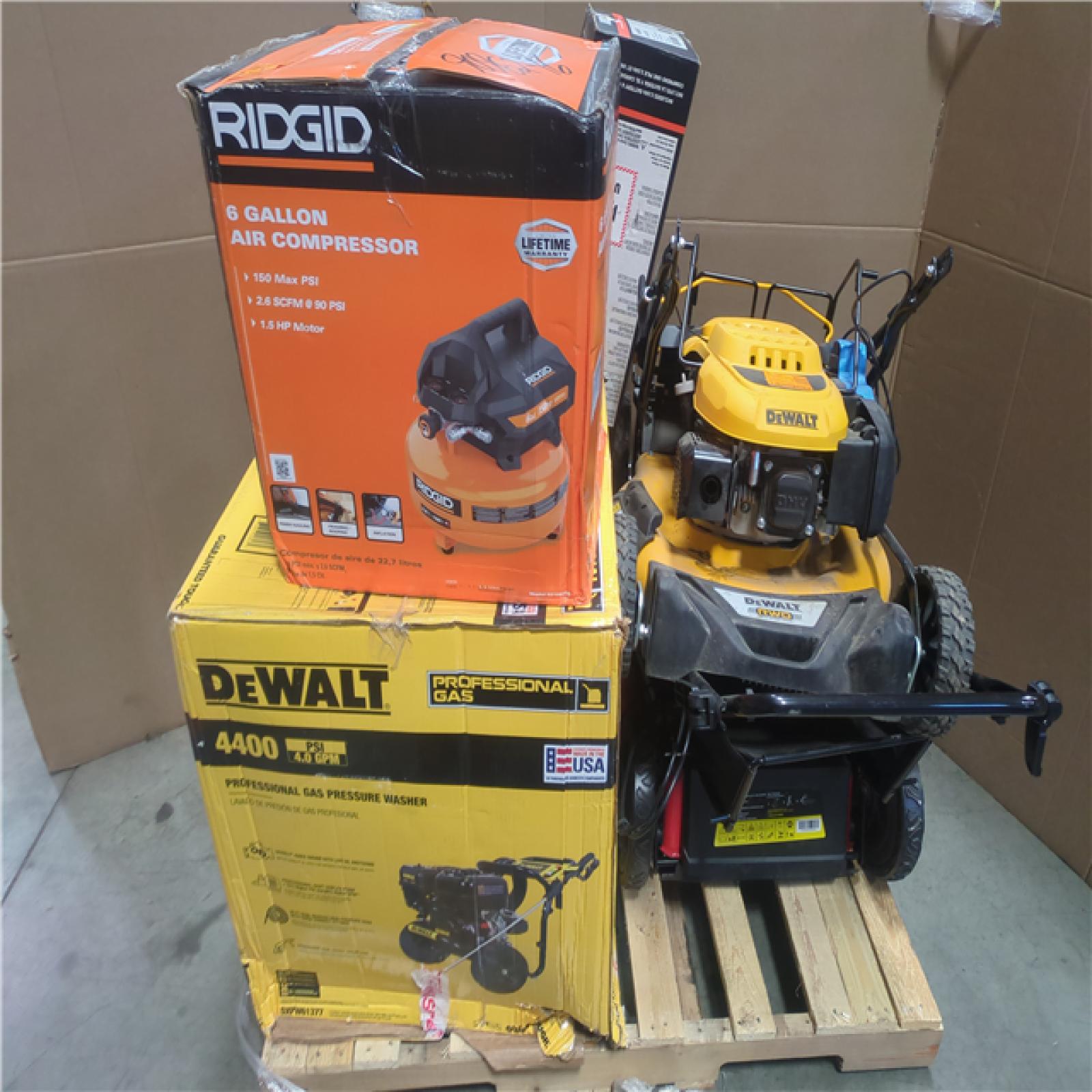 CALIFORNIA AS-IS OUTDOOR POWER EQUIPMENT